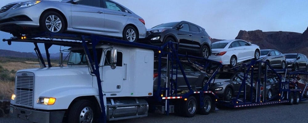 car transporter trailer